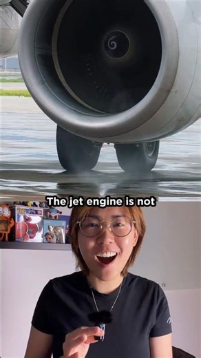 Jet Engines Don't Suck Water, They Do THIS Instead #physics