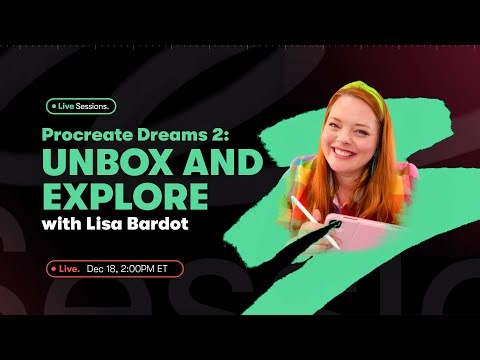 Create Magical Animations in Procreate Dreams 2 with Lisa Bardot | Skillshare Live Session
