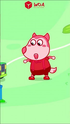 Color Doors Song - Wolfoo's Vivid Color Adventure #shorts