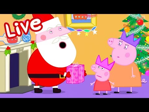 🔴 Peppa Pig CHRISTMAS 2025 LIVE! 🎄 Winter Fun! Full Episodes ❄️ Kids Cartoons 🔴