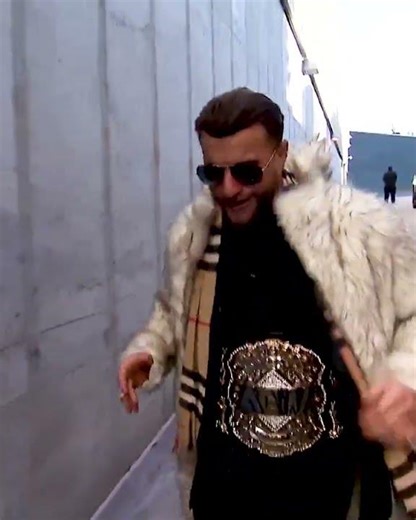 New #AEW World Champion #MJF arrives in style!