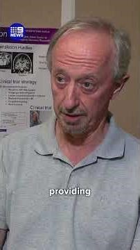 Ultrasound technology safely treating Alzheimer's | 9 News Australia