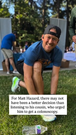 OHSU patient, Matt Hazard battles colorectal cancer on his journey to race in the Boston Marathon 🏃‍♂️💪🔔 | OHSU Knight Cancer Institute