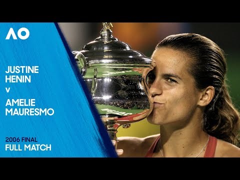 Justine Henin v Amélie Mauresmo Full Match | Australian Open 2006 Final