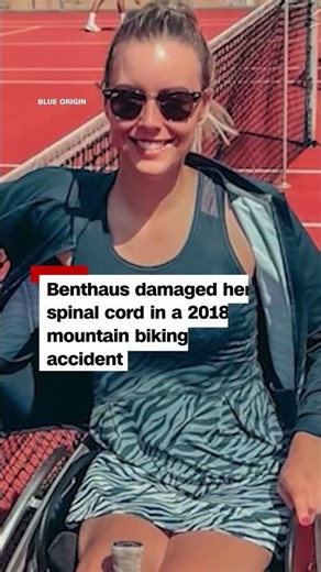 German engineer becomes first wheelchair user to travel to space