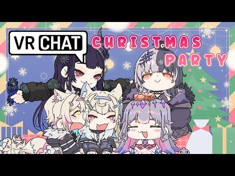 【VRChat】Let's explore some cute maps in our HOLIDAY OUTFITS~! #holoadvent