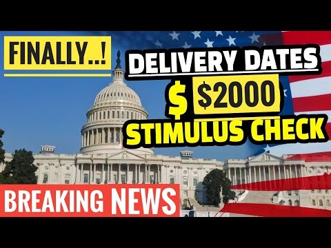 🔥BREAKING 📈$2000 Stimulus Checks💰Sent Out Immediately if?🎉+Social Security JANUARY Pay SSI,SSDI?✅