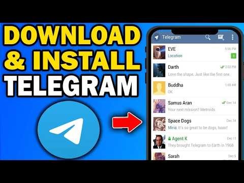 How To Download & Install Telegram on iPhone & Android 2026 | Easy and Fast 💻📱