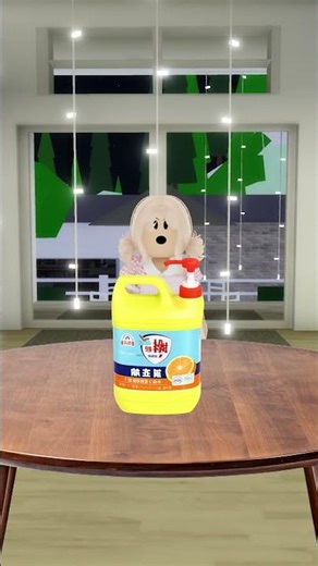 Girl drinks detergent at ROBLOX Brookhaven