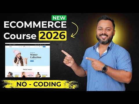 eCommerce Website Course 2026 | Make an eCommerce Website in Minutes