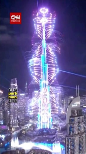 Kemegahan Pesta Kembang Api dan Drone Malam Tahun Baru di UEA