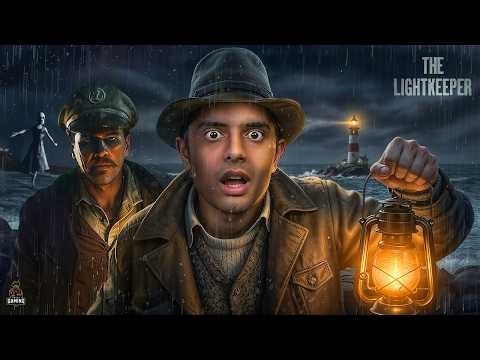 MY FIRST NIGHT AT THE HAUNTED LIGHTHOUSE | THE LIGHTKEEPER [ALL ENDING]