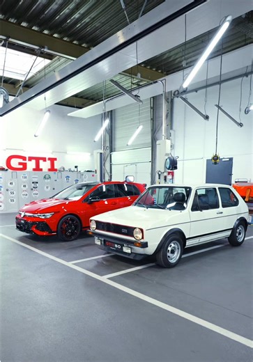50 years ago, it changed everything. Today, it still does. From Mk1 to EDITION 50. 50 years of GTI. #Volkswagen #GolfGTI #GTI50 ___ Golf GTI EDITION 50 – Combined energy consumption: 7.9-7.6 l/100 km; CO₂ emissions combined: 179-173 g/km; CO₂ class: G-F.