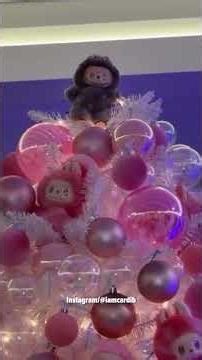 Cardi B Shows Off Christmas Trees, Different Designs For Each Child