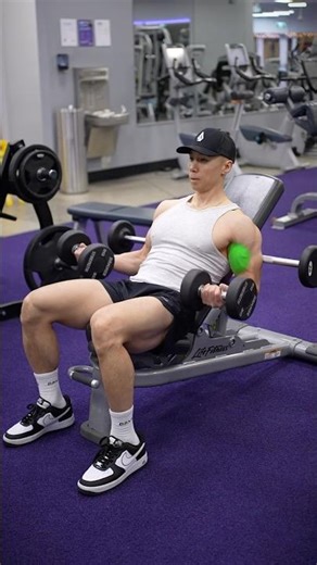 Incline Biceps Curl HACK