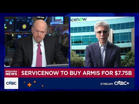 ServiceNow CEO Bill McDermott on buying cybersecurity startup Armis for $7.75 billion