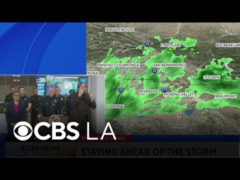 LA city officials provide updates on widespread storm