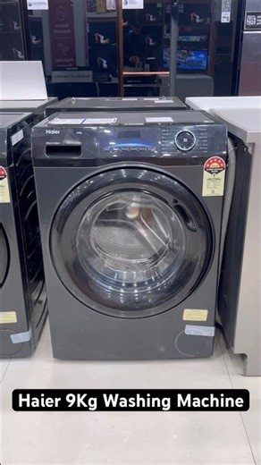 Haier 9Kg Fully Automatic Front Load Washing Machine | HW90-DM14929EBKF/2025