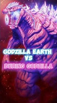 Godzilla Earth VS Legendary Buring Godzilla! #socfact #godzilla