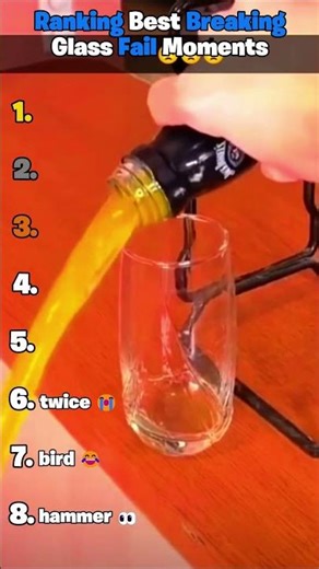 Ranking Best Breaking Glass Fail Moments