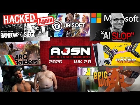 AJSN WK2B - SIEGE HACKED AGAIN, Microsoft DEFENDS AI SLOP, KCD2 FAT MODE!, Star Wars PS5 Jailbreak?