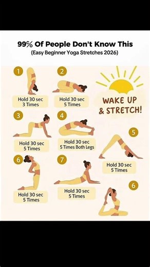 7-Minute Morning Yoga Routine for Energy-Easy Beginner Yoga Stretches 2026#MorningYoga #7MinuteYoga