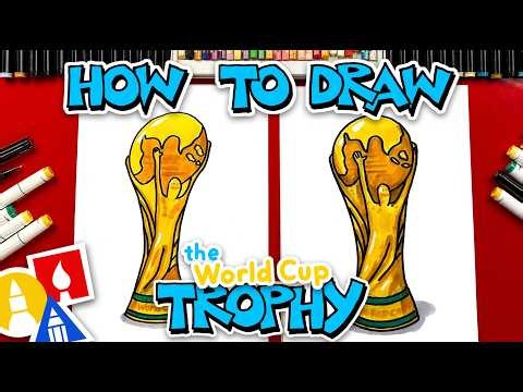 How To Draw The World Cup Trophy