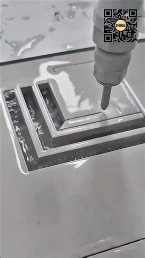 Precision CNC Waterjet Cutting in Action #9forge
