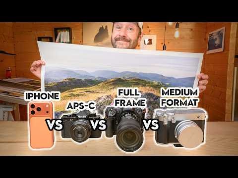 What really is the best camera? (iPhone vs APS-C vs Full Frame vs Medium Format)