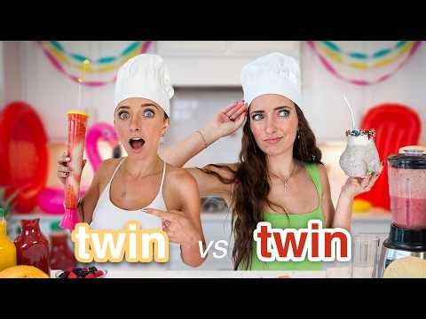 No Recipe Cooking Challenge: TWINS Battle  *Summer Edition*
