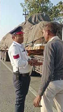 Heavy Vehicle से दूरी रखें | Road Safety Rule #heavyvehicle #roadsafety #funny