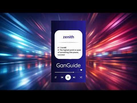 C1 English Words – Letter Z | Meaning, Pronunciation & Sound Practice