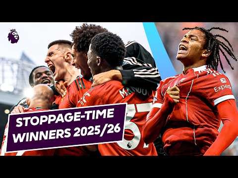 Every Late Winner In 2025/26 Premier League Season