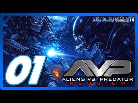Aliens vs. Predator: Requiem #01 | Arrival | PSX | No Commentary |
