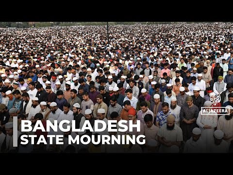 Bangladesh holds state mourning, funeral for slain uprising activist