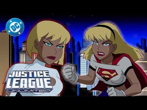 Justice League Unlimited - Supergirl vs GalaTEA (she's piping hot gorl) ☕️💅 | DC