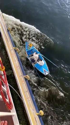 Buying From a Boat at Sea