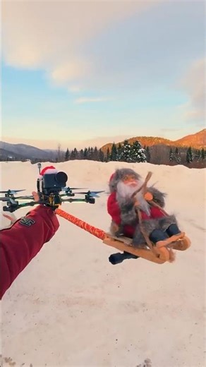 Flying Santa’s route on a sunny afternoon｜Action 6