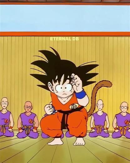 Goku Fights Roshi's Old Master! | Dragon Ball #shorts