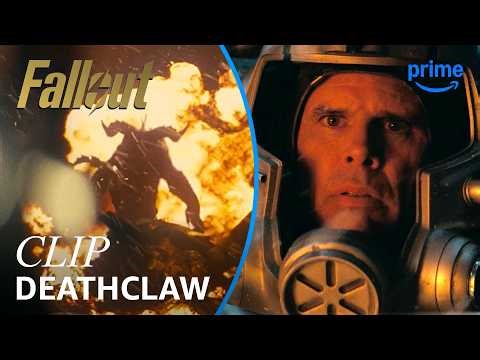 Cooper Howard's Deathclaw Encounter | Fallout Season Two | Clip | Prime Video