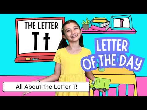 Learn the Letter T for Kids | Science of Reading Phonics Lesson | Letter Sound, Writing, Song + Game