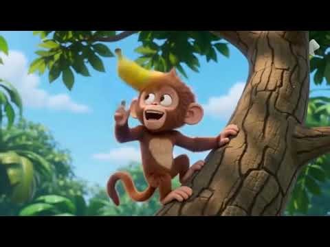 🐵 Stinky the Monkey’s Funny Banana Adventure! 🍌😂 | Kids Funny Shorts