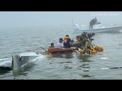 5 dead, 2 hospitalized after plane from Mexico crashes in Galveston Bay