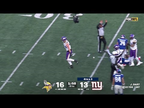 Minnesota Vikings Highlights vs. New York Giants | 2025 Regular Season Week 16