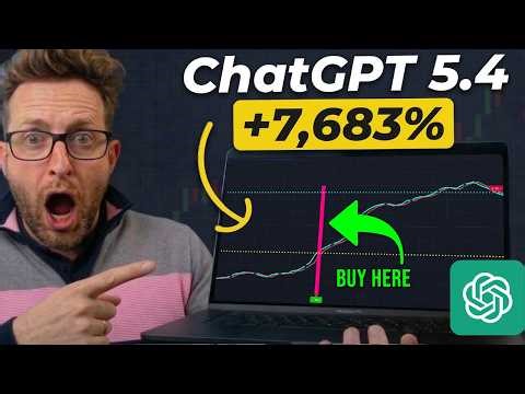 I Gave ChatGPT 5.4 Every FREE TradingView Indicator… The Strategy It Built Was Insane