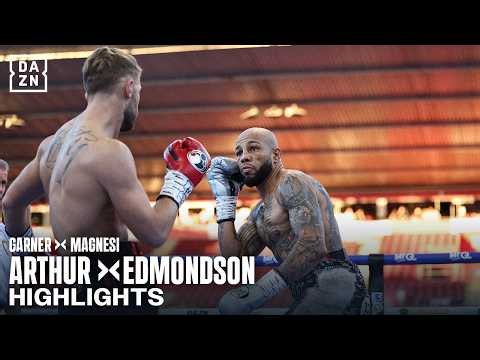 LYNDON ARTHUR VS LEWIS EDMONDSON FULL HIGHLIGHTS | GARNER VS MAGNESI