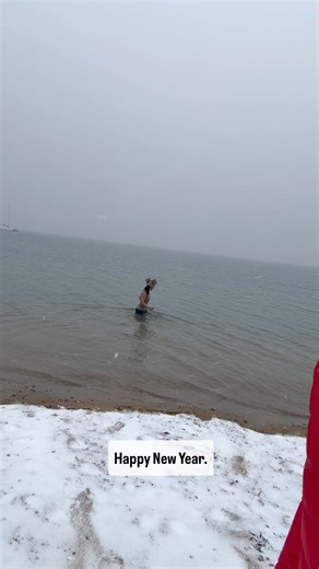 There is a 100 year tradition in South Boston that involves jumping into the ocean on New Year's Day where water temps are in the mid 30s. Ted Wayman has more from M St. Beach. | WCVB Channel 5 Boston