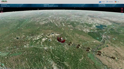 Watch LIVE as Santa delivers presents across the globe 🎅🎁🎄 | Manchester Evening News