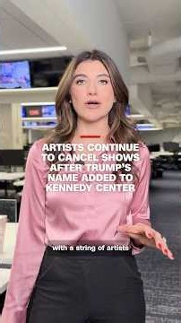 Artists continue to cancel shows after Trump’s name added to Kennedy Center