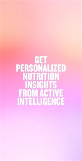 Nutrition tracking unlocked in Garmin Connect